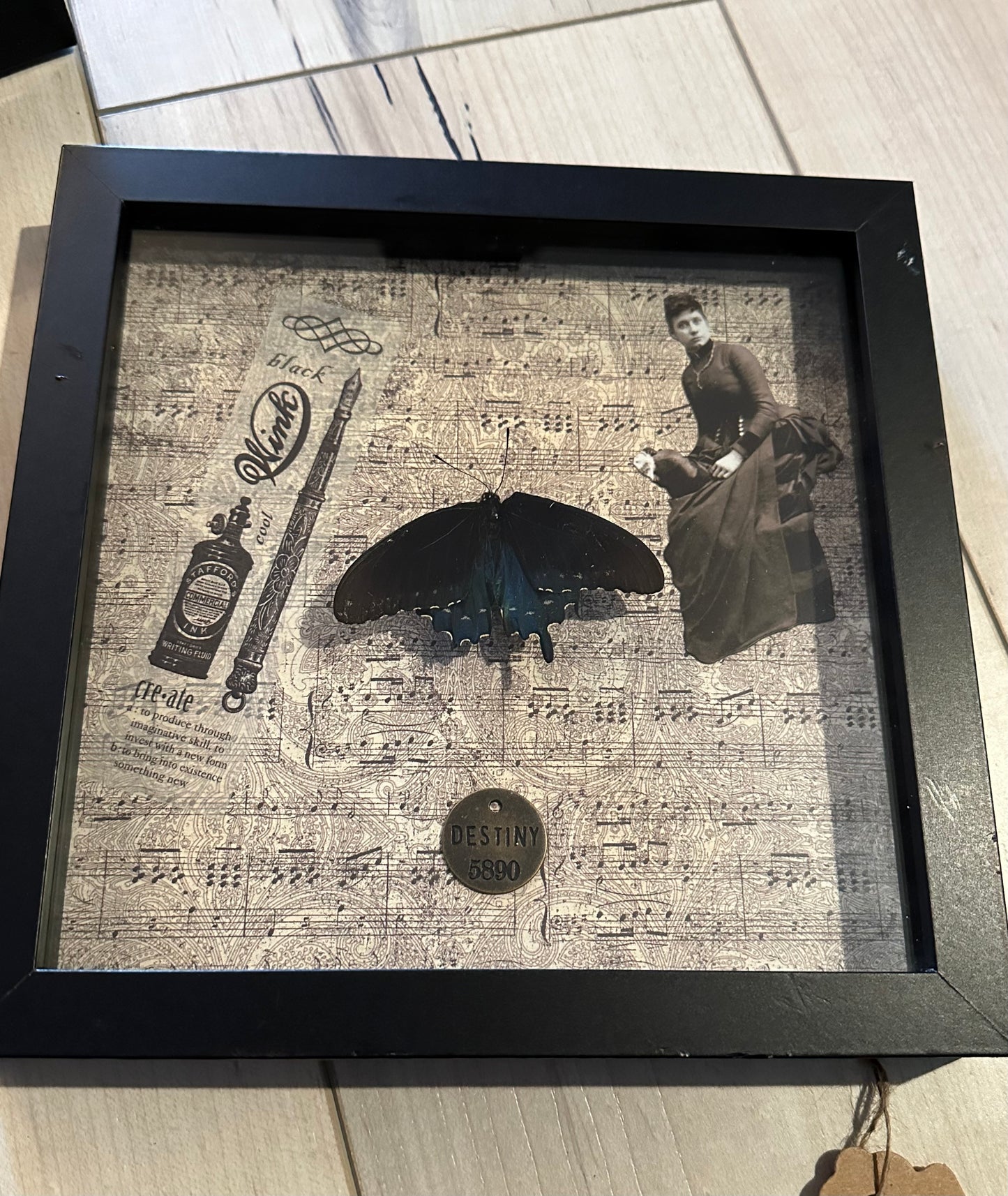 Bug Art - Butterfly (FRAMED)