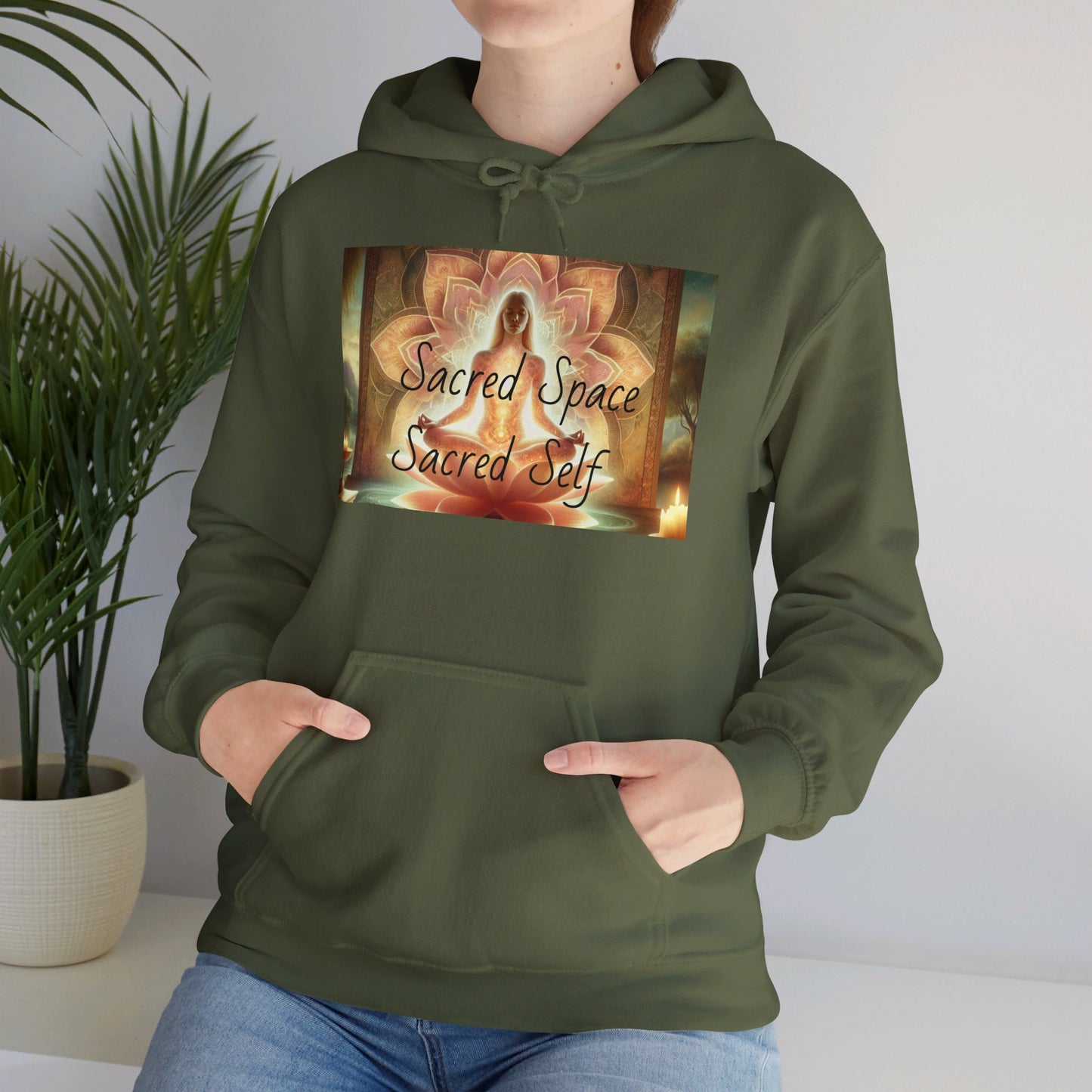 Sacred Space Sacred Self -Unisex Heavy Blend™ Hooded Sweatshirt